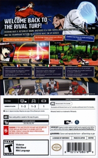 Rushing Beat X: Return of Brawl Brothers Box Art