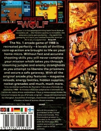 Operation Wolf (cassette) Box Art