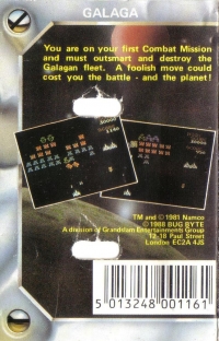 Galaga Box Art