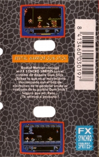 Bestial Warrior (Gun Stick) Box Art