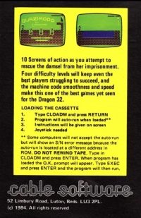 Quazimodo (red cable logo) Box Art