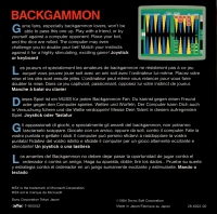 Backgammon (Sony) Box Art
