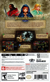 Puzzle Quest: Immortal Edition Box Art