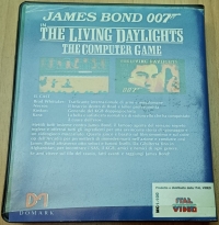 James Bond 007 in The Living Daylights: The Computer Game [IT] Box Art