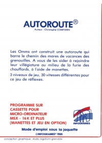 Autoroute Box Art