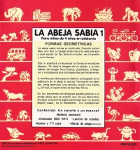 Abeja Sabia 1, La: Formas Geometricas Box Art
