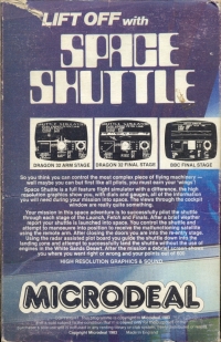 Lift Off with Space Shuttle Box Art