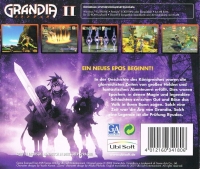 Grandia II (jewel case) Box Art
