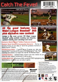 Major League Baseball 2K5 - World Series Edition Box Art