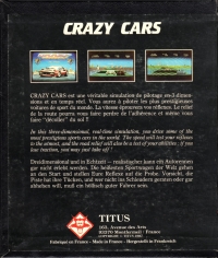 Crazy Cars Box Art