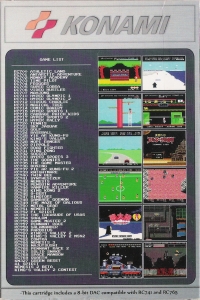 Konami Ultimate Collection Box Art