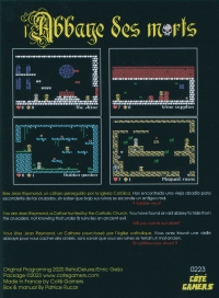 L'Abbaye des Morts Box Art