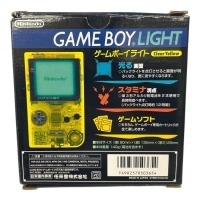 Game Boy Light Clear Yellow (Toys Box Art