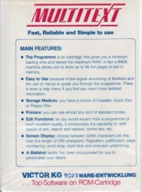 Multitext Box Art