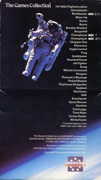 Games Collection, The (CD) Box Art