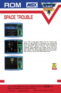 Space Trouble Box Art
