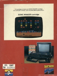 Sonic Invader Box Art