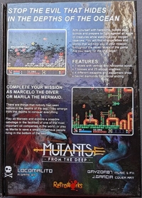 Mutants from the Deep Box Art