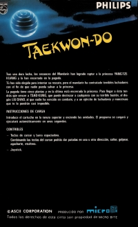 Taekwon-Do Box Art