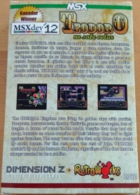Teodoro no Sabe Volar Box Art