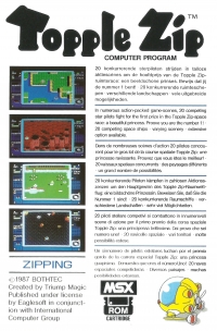Topple Zip Box Art