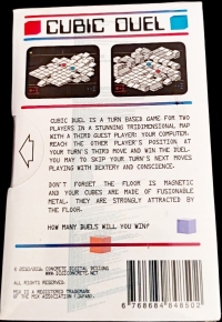 Cubic Duel Box Art