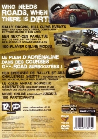 Colin McRae: Dirt [BE][NL] Box Art