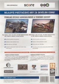 Colin McRae: Dirt - XK Hit Box Art