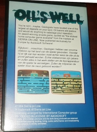 Oil's Well [UK] [NL] Box Art