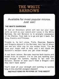 White Barrows, The Box Art