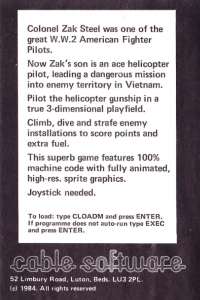 Zak'sson Box Art