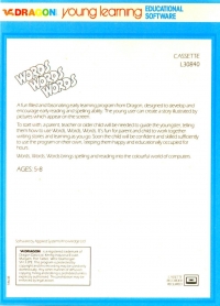 Words Words Words Box Art