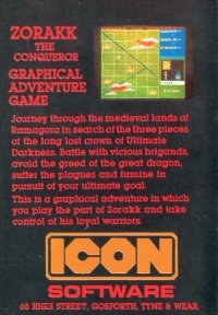 Zorakk the Conqueror Box Art