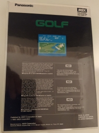 Golf (Panasonic) Box Art