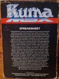 Spreadsheet Box Art
