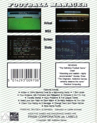 Football Manager Box Art
