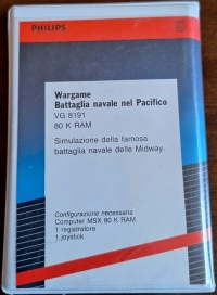 Wargame: Battaglia Navale nel Pacifico Box Art