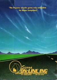 Frogger (cassette / Atari Version) Box Art