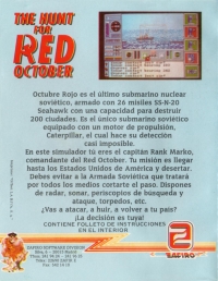 Hunt for Red October, The [ES] Box Art
