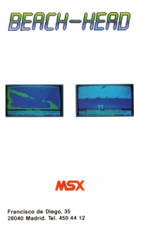 Beach-Head (System 4) Box Art
