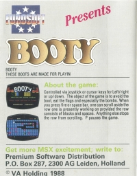 Booty (cassette) Box Art