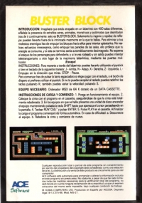 Buster Block [ES] Box Art
