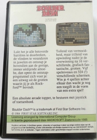 Boulder Dash [NL] Box Art