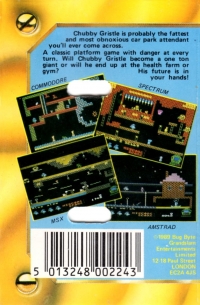 Chubby Gristle (jewel case) Box Art