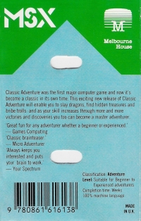 Classic Adventure Box Art