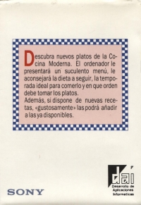 Cocina Moderna Box Art