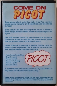 Come On Picot (white disk) Box Art