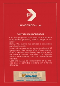Contabilidad Domestica (Toshiba) Box Art
