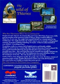 Guild of Thieves, The Box Art