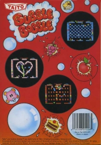 Bubble Bobble (circle Seal) Box Art